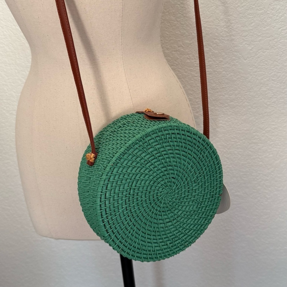 Rattan Imoshion Vegan Purse~NWT